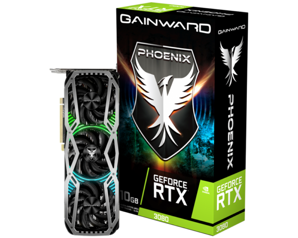 GAINWARD GeForce RTX 3080 PHOENIX 10GB GDDR6X V1 - 株式会社ニュー 