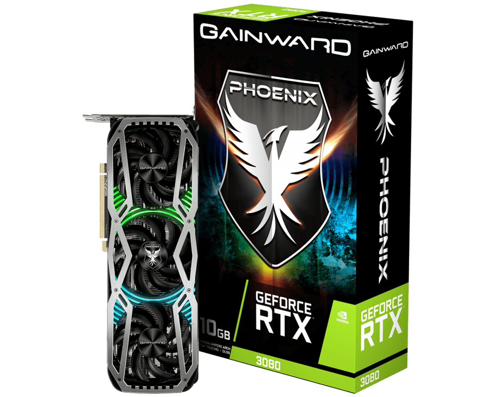 GAINWARD GeForce RTX 3080 PHOENIX 10GB GDDR6X V1 - 株式会社ニュー