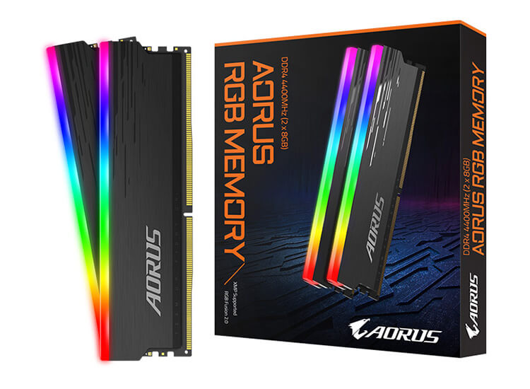 AORUS RGB Memory DDR4 16GB 4400MHz 製品画像