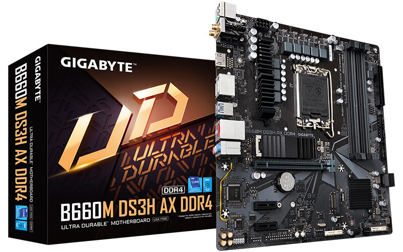 GIGABYTE B660M DS3H AX DDR4 製品画像