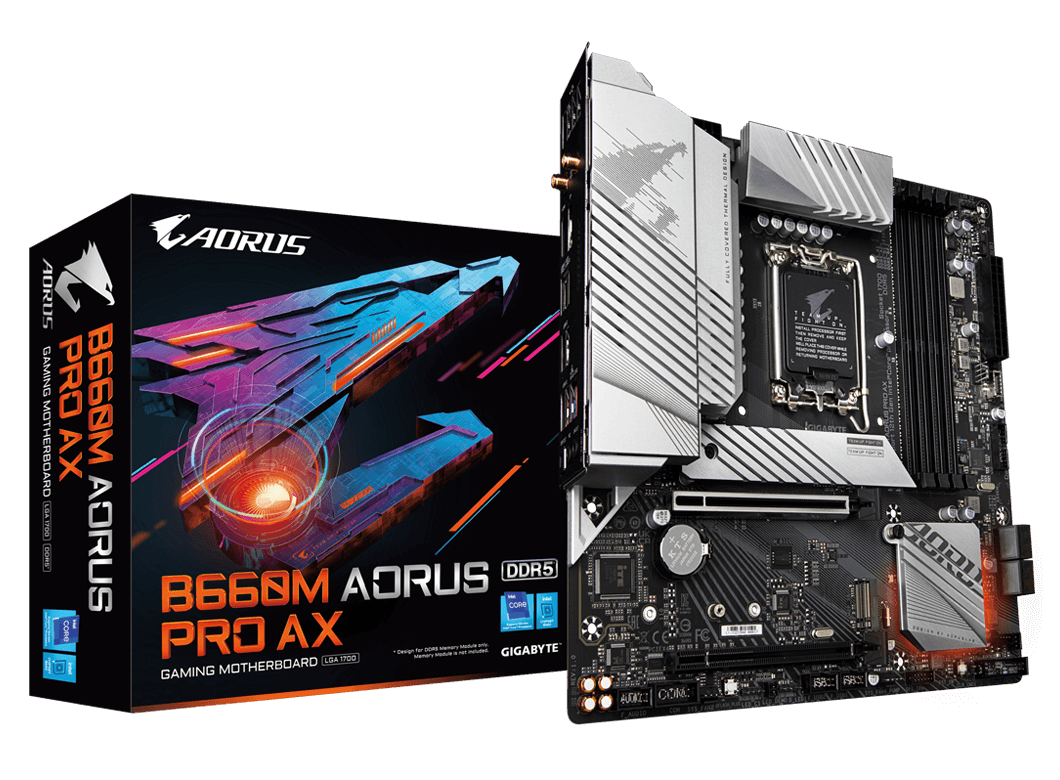 GIGABYTE B660M AORUS PRO AX Rev.1.x