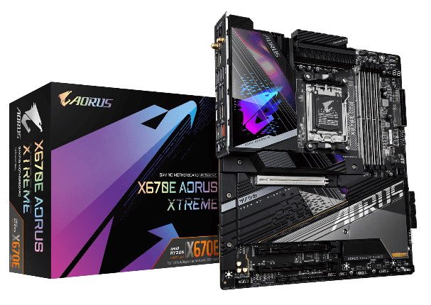 GIGABYTE社製、AMD X670チップセットを搭載した AORUSシリーズ