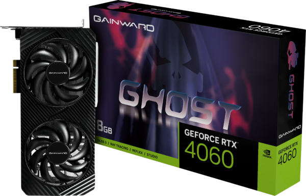 GAINWARD RTX 4060 GHOST 8GB GDDR6 128bit 3-DP HDMI - 株式会社