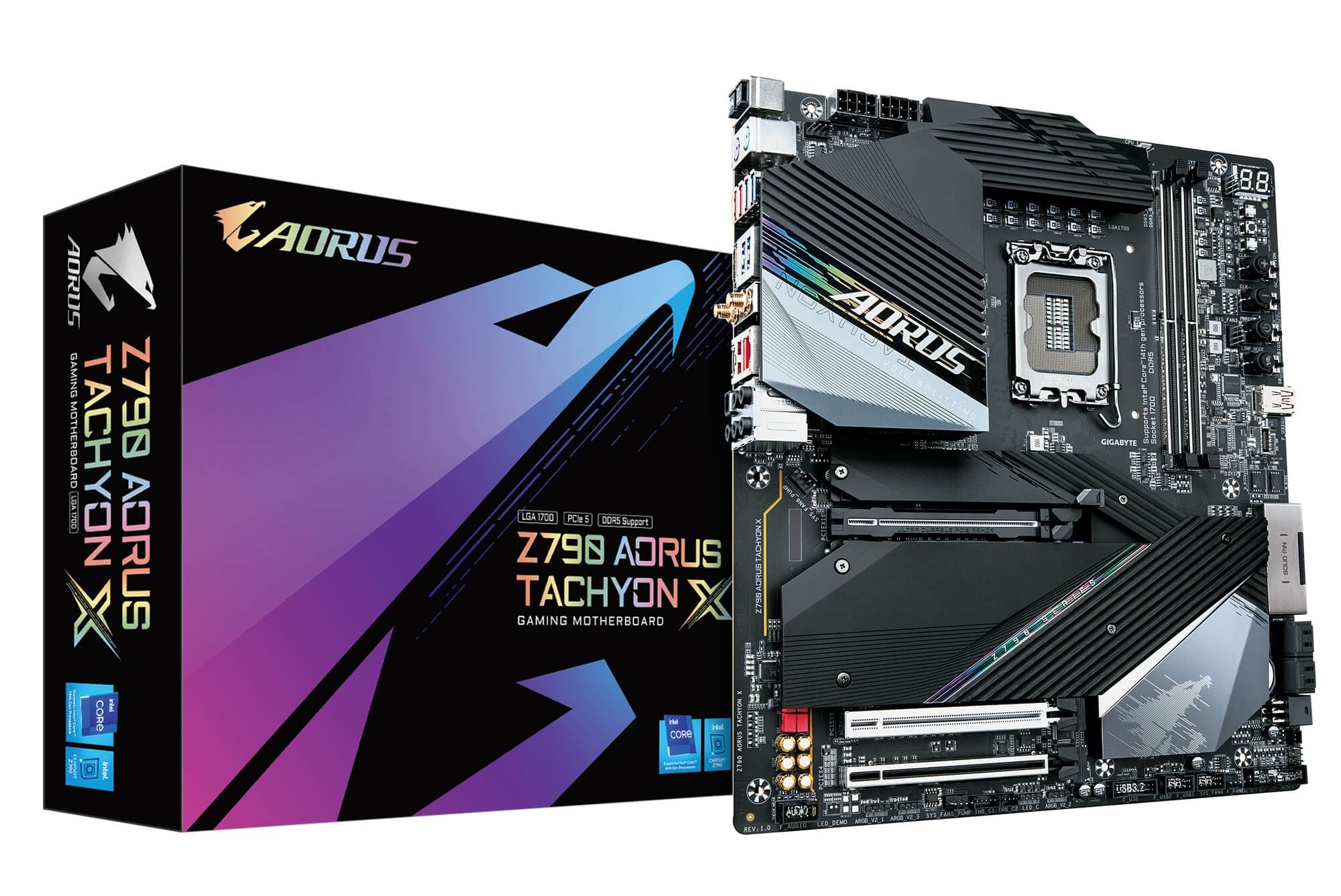 GIGABYTE Z790 AORUS TACHYON X - 株式会社ニューエックス | PC周辺機器のフルサービスを提供するディストリビューター