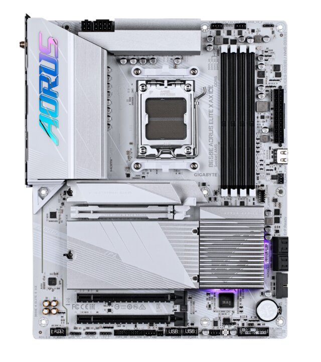 GIGABYTE社製AMD B650Eチップセット搭載AORUS 新Xシリーズ「B650E AORUS ELITE X AX ICE」発売 株式会社ニューエックス PC周辺機器のフル