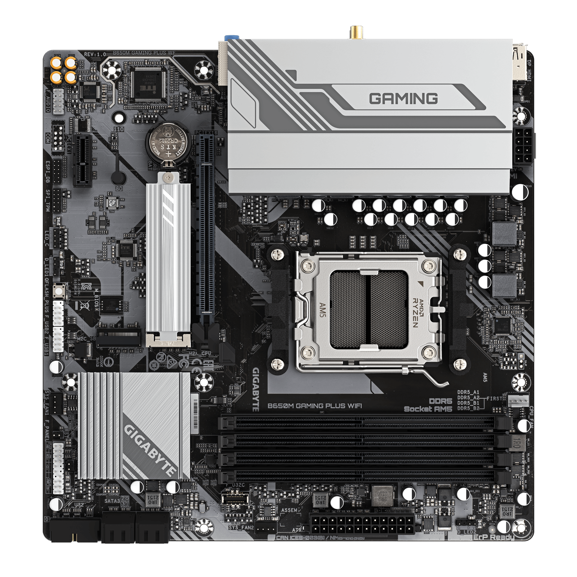 GIGABYTE B650M GAMING PLUS WIFI - 画像 (2)