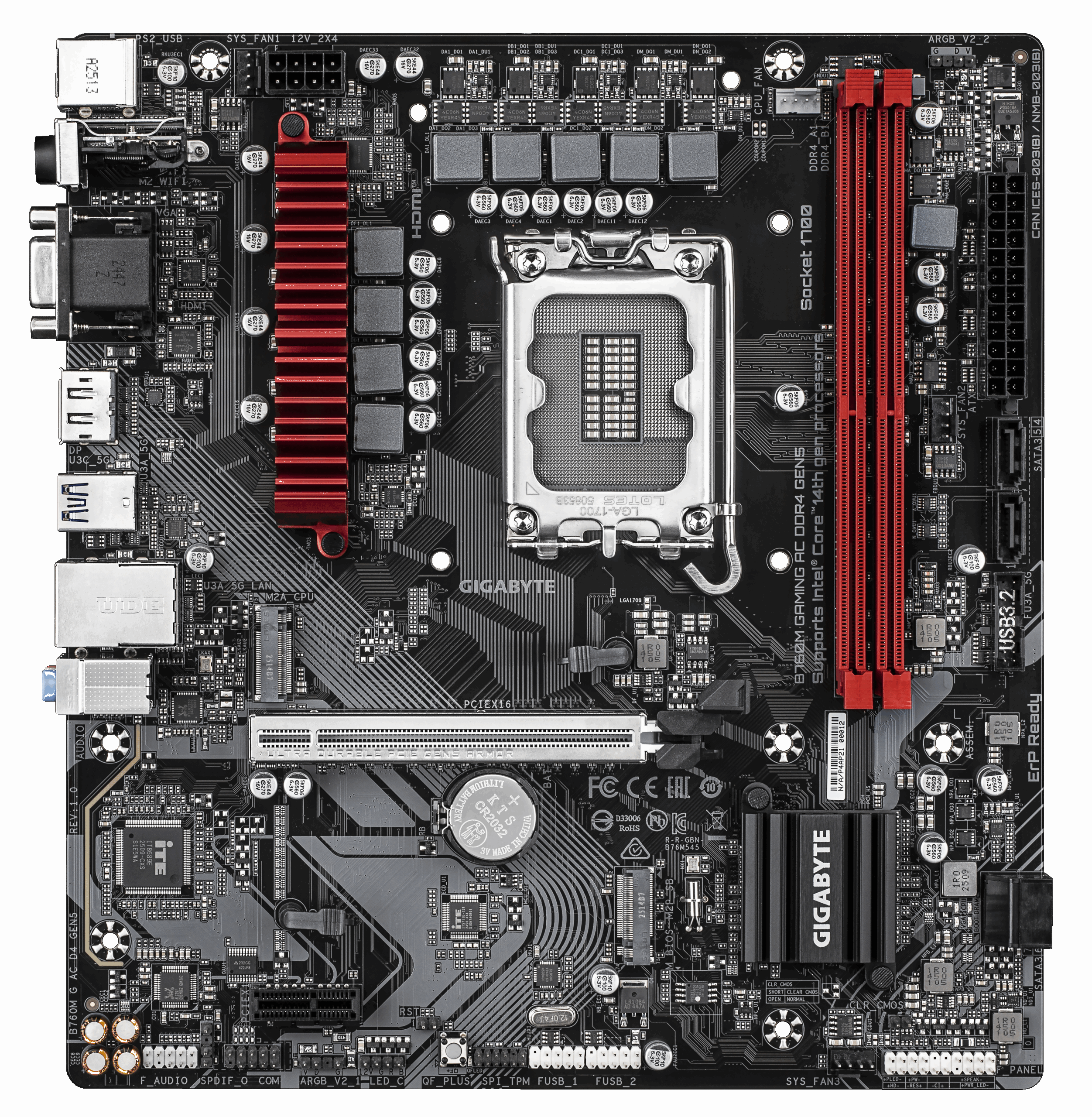 GIGABYTE B760M GAMING AC DDR4 GEN5 - 株式会社ニューエックス | PC