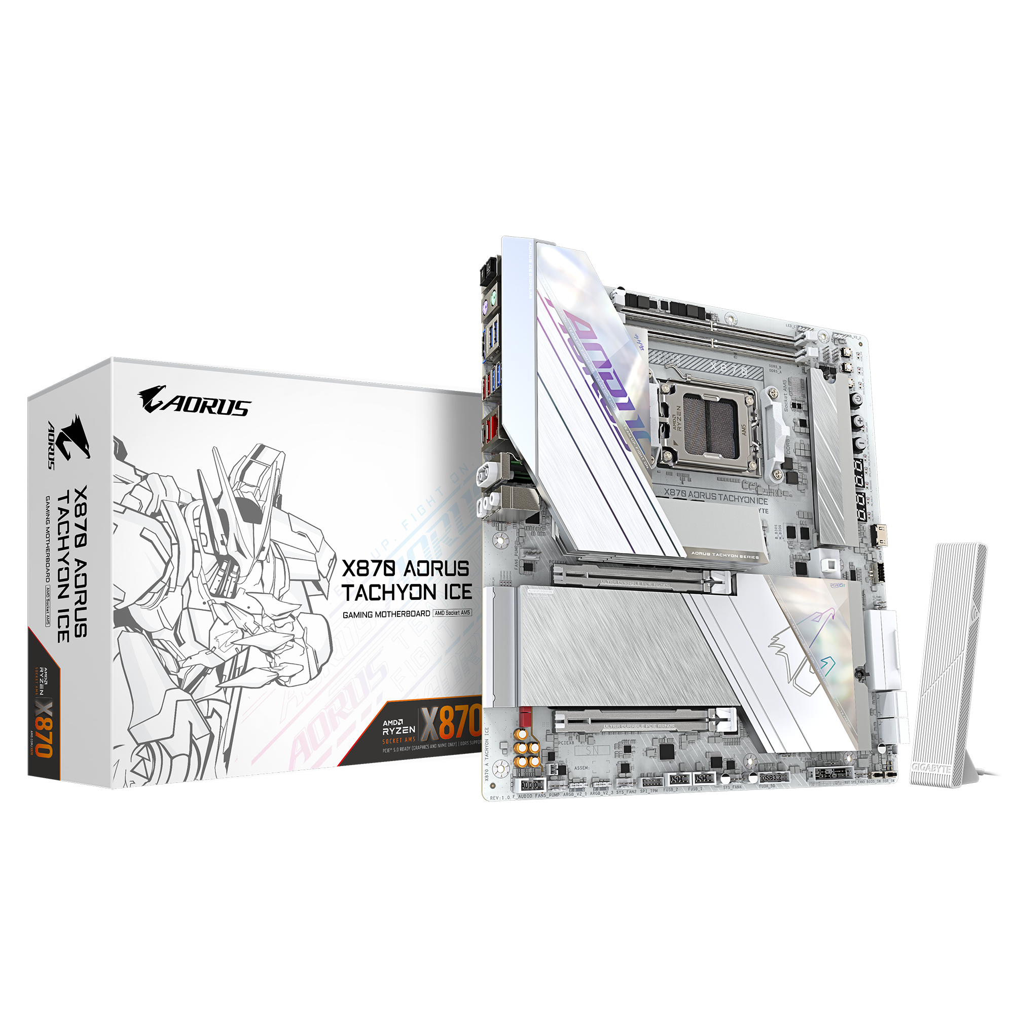 GIGABYTEより、AMD X870 チップセット搭載E-ATXマザーボード
