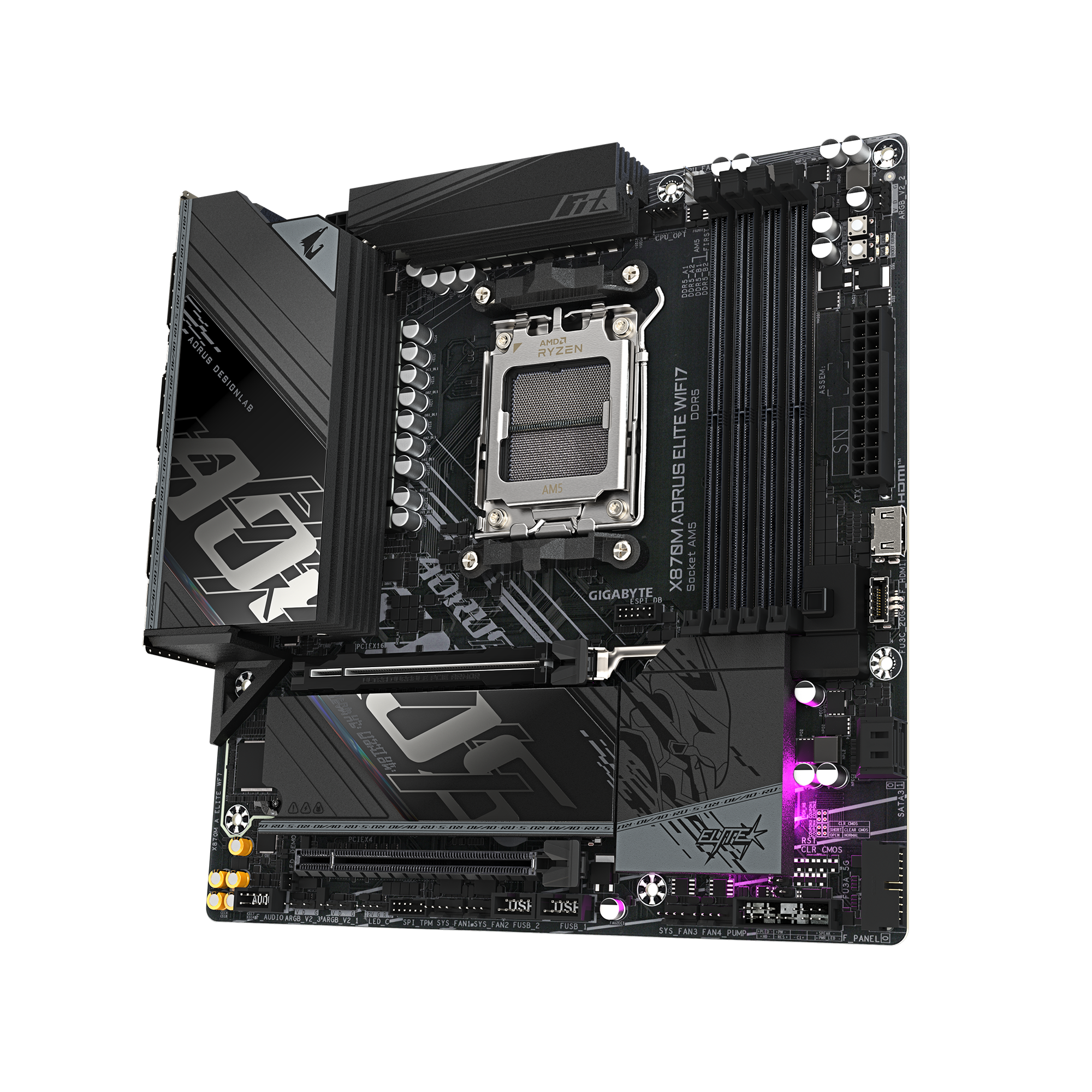 GIGABYTE X870M AORUS ELITE WIFI7 - 株式会社ニューエックス | PC周辺