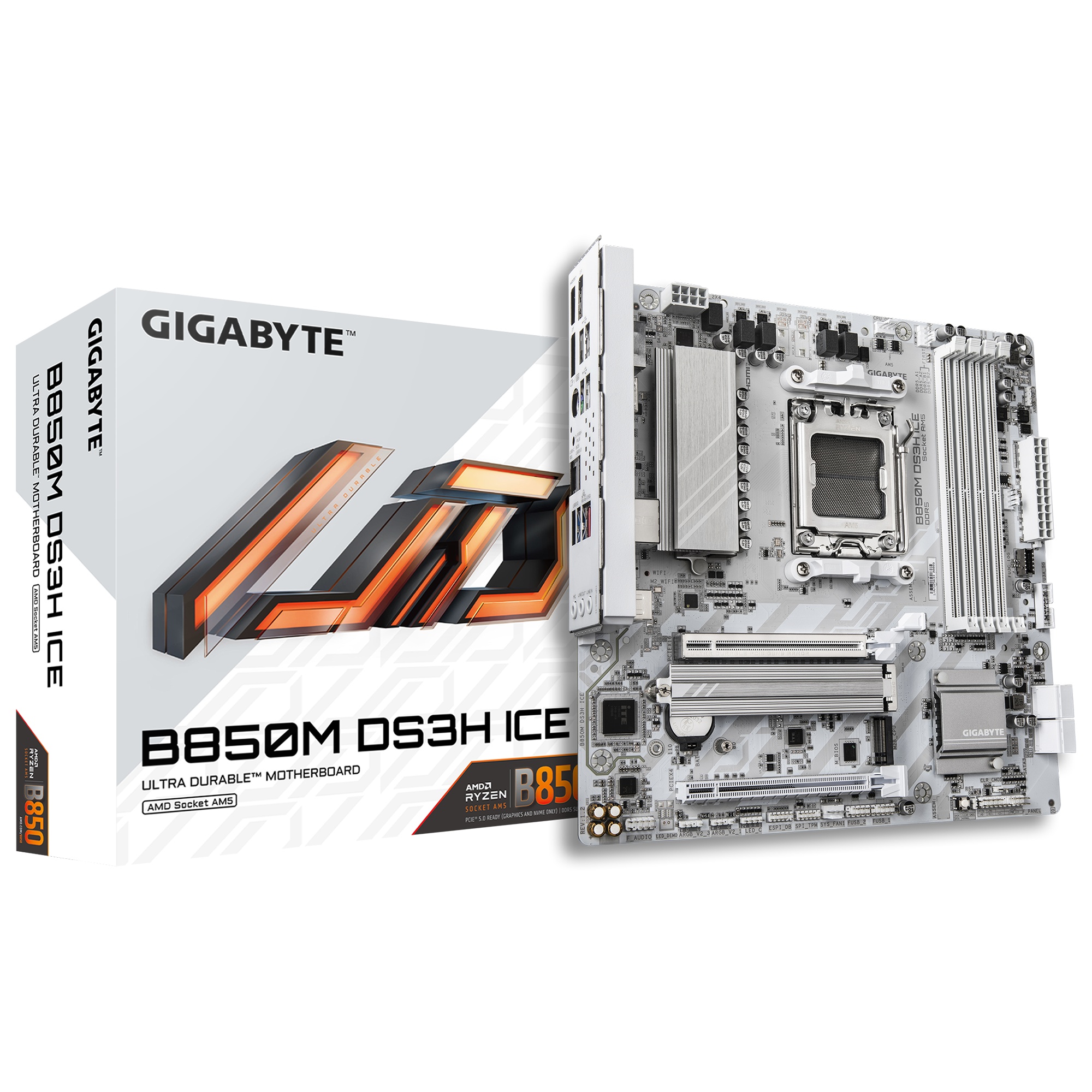 GIGABYTE B850M DS3H ICE V2 - 株式会社ニューエックス | PC周辺機器の